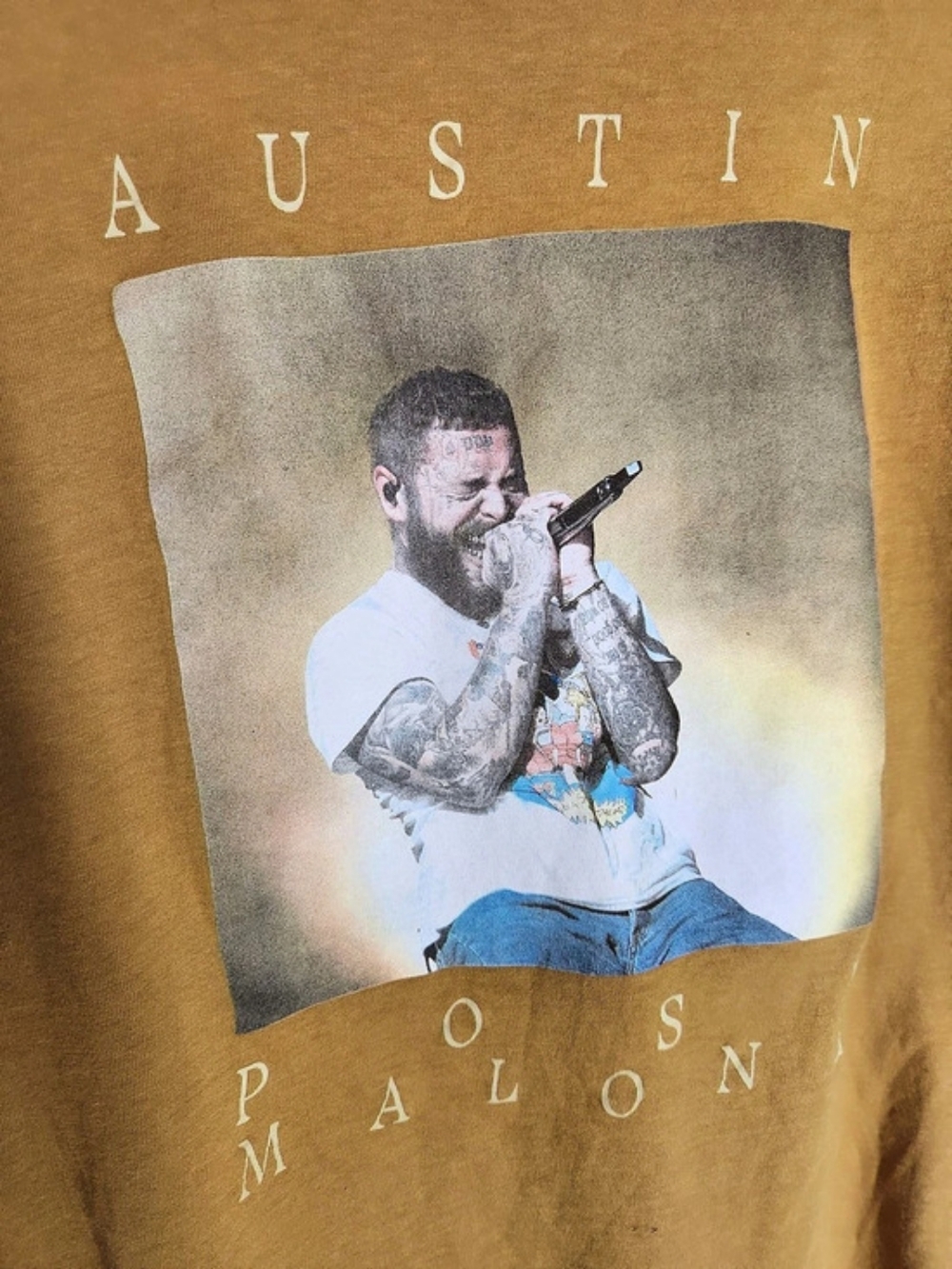 Austin Post Malone Post Malone Austin 2024 graphic tee Graphic Tee - Picture 2 of 6